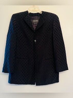 1990s Giorgio Armani designer vintage silk jacket size M. Stunning perfect .🔥